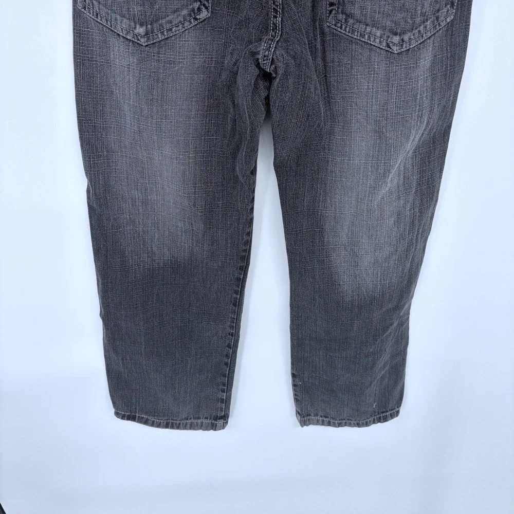 Vintage Southpole Black Baggy Jeans Size 36‎ Mens Brown Tab Faded Y2K Skater